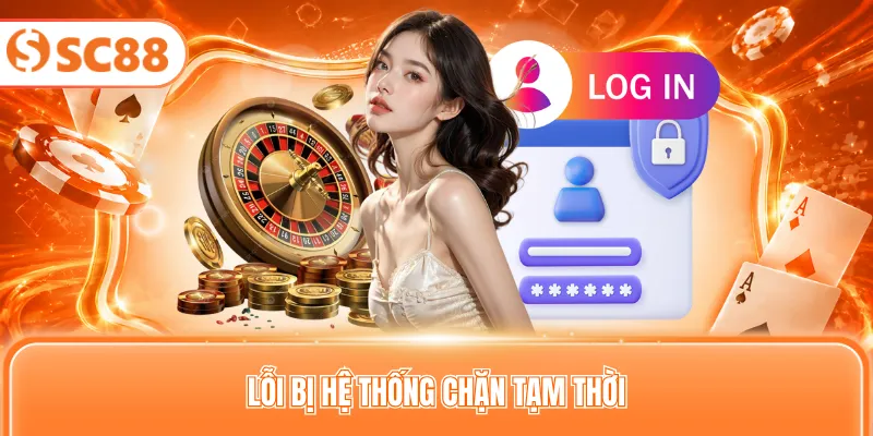 Lỗi bị hệ thống chặn tạm thời